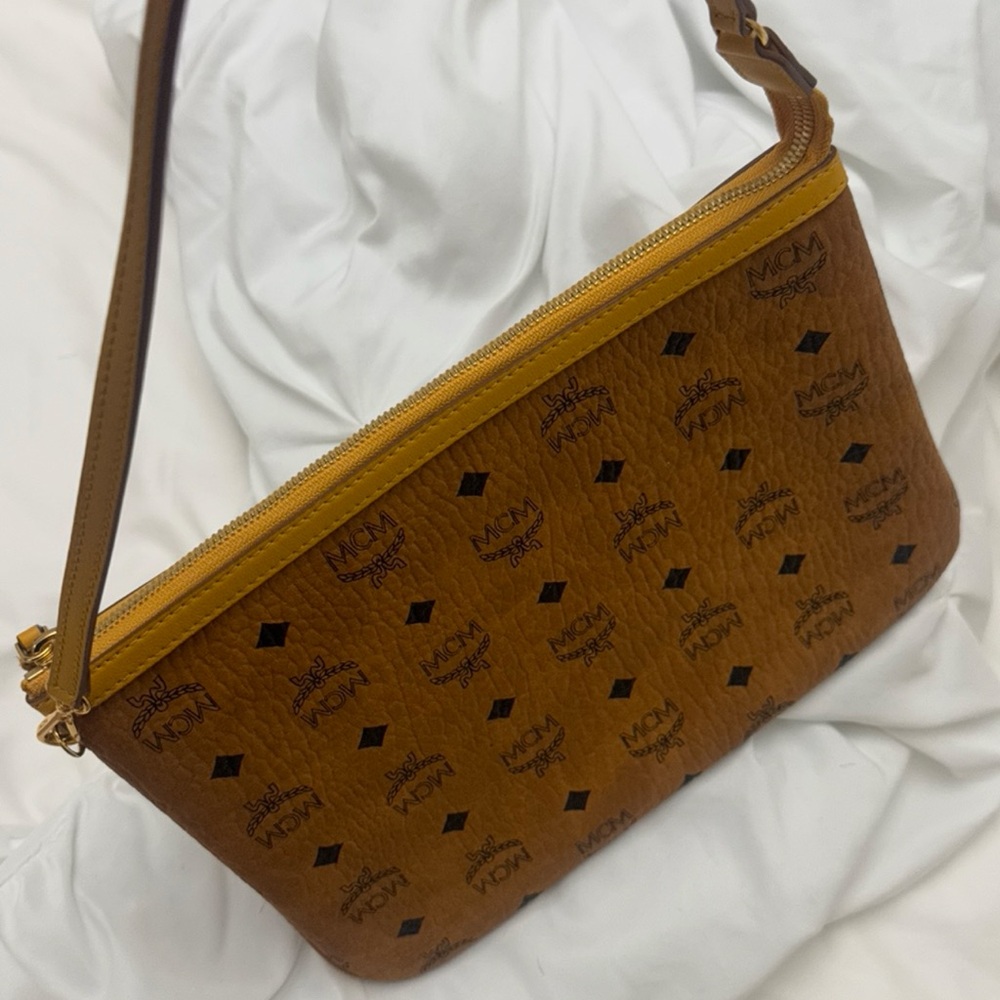 MCM Authentic Shoulder Pouch - Picture 2 of 6